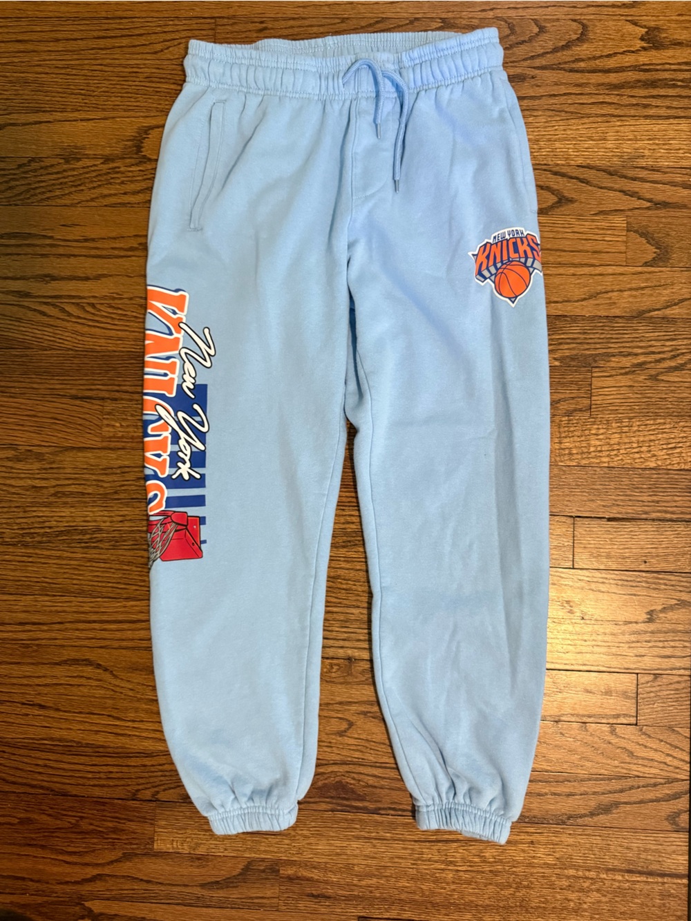 New York Knicks Villanova blue drawstring sweat pants
